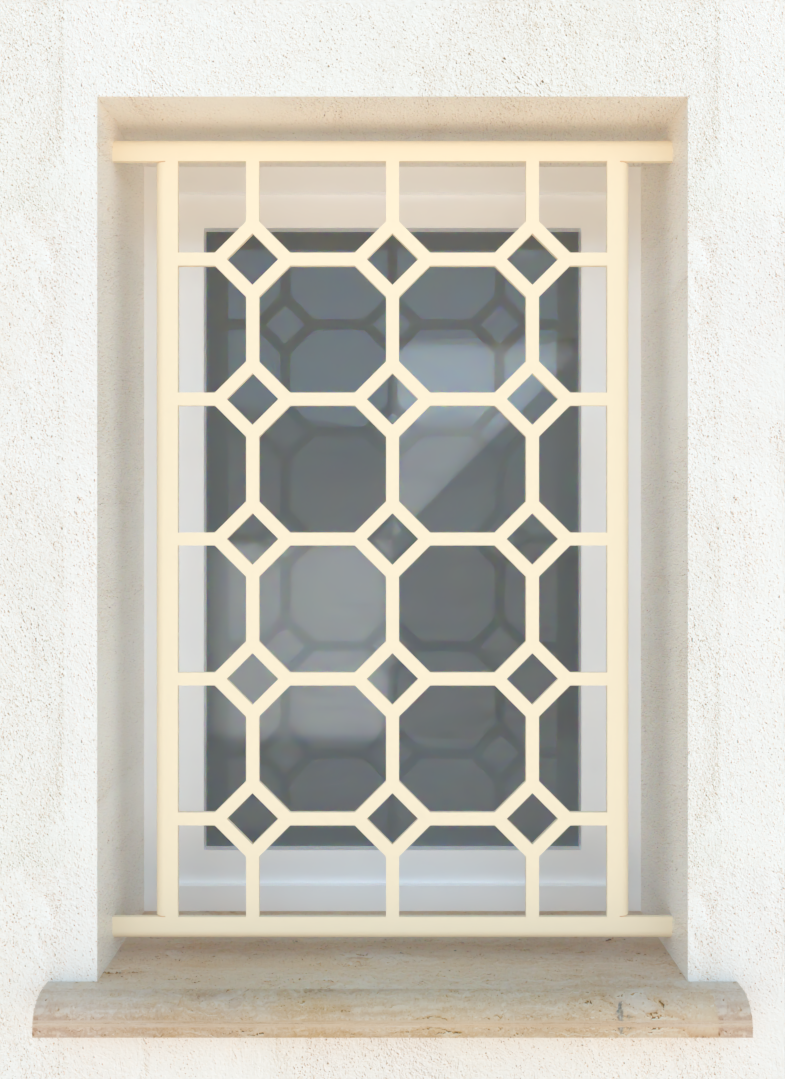 Nid d’abeille - Grille de défense