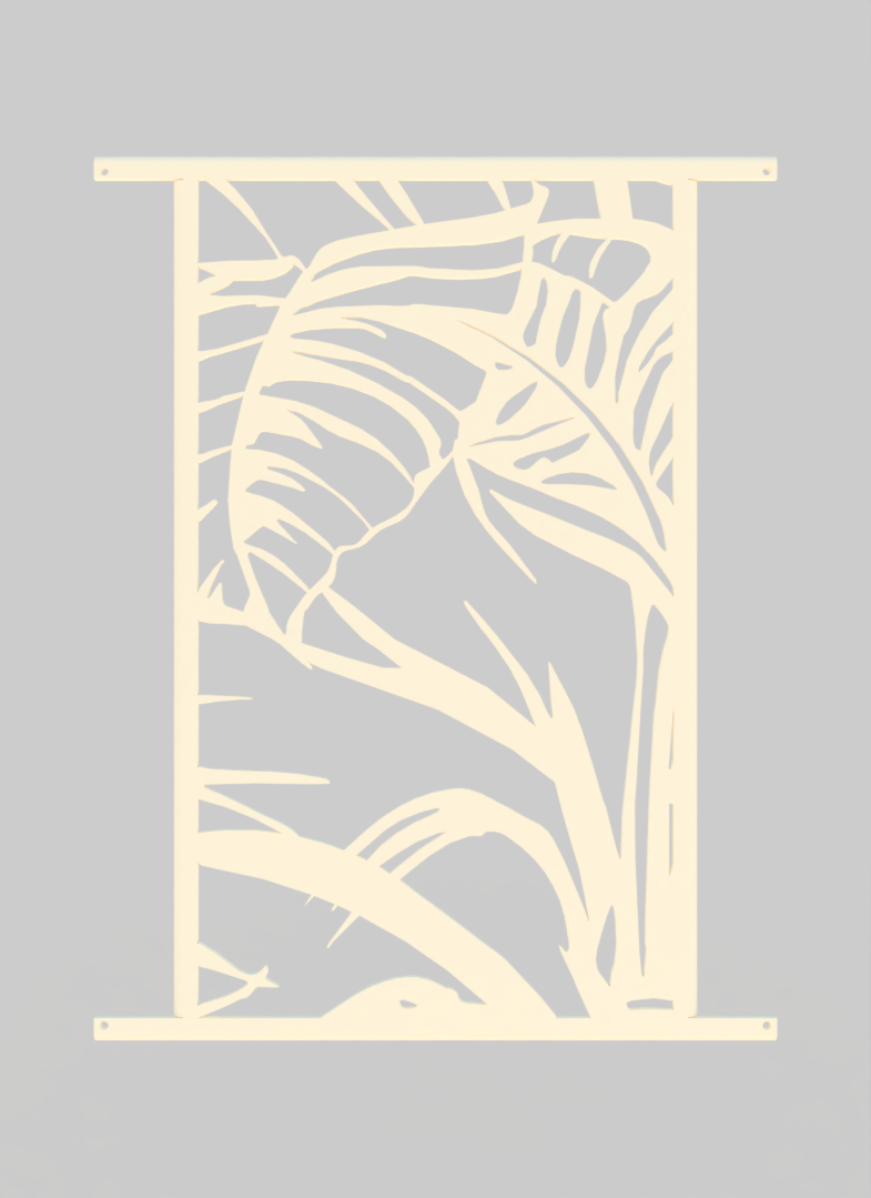 Palmier - Grille de défense