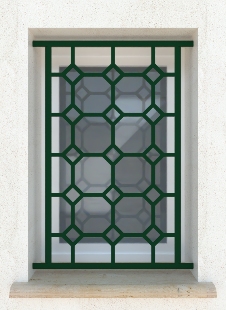 Nid d’abeille - Grille de défense