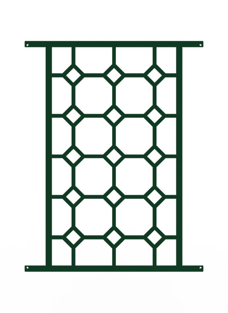Nid d’abeille - Grille de défense