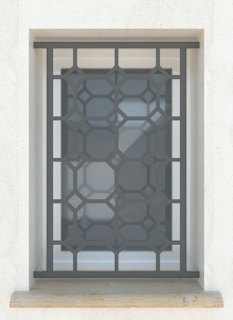 Nid d’abeille - Grille de défense