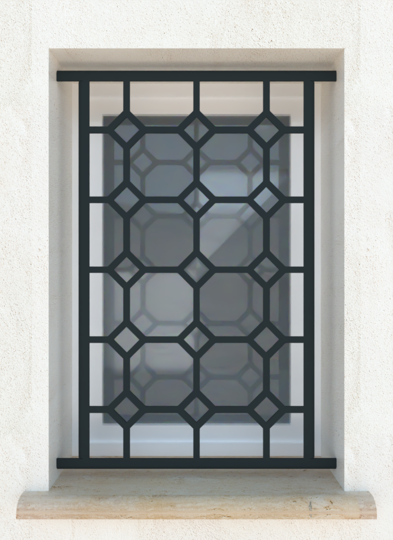 Nid d’abeille - Grille de défense