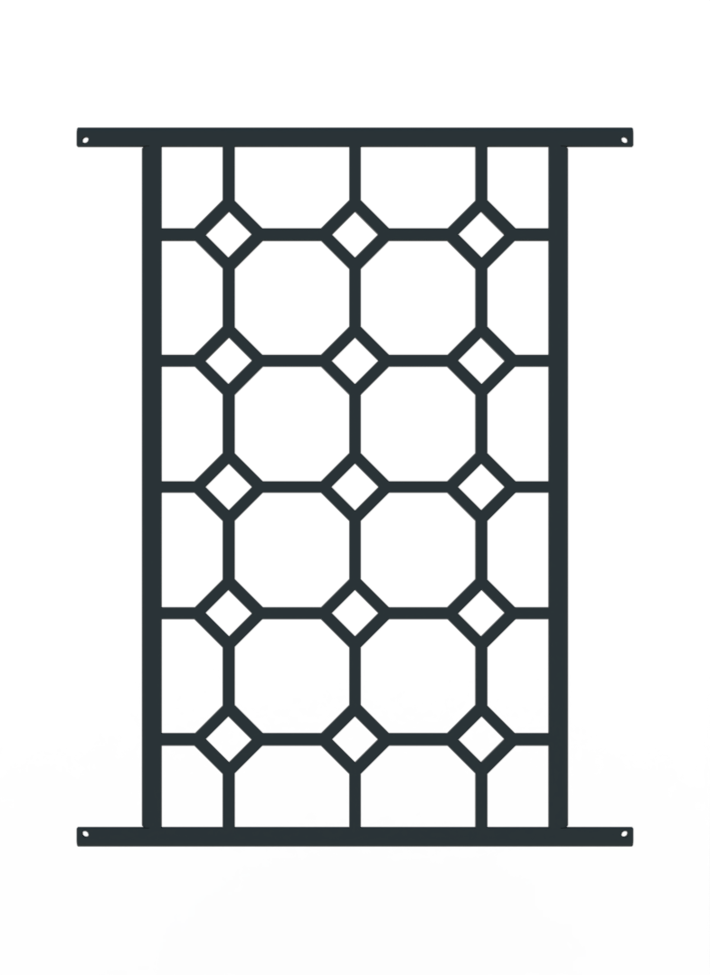 Nid d’abeille - Grille de défense