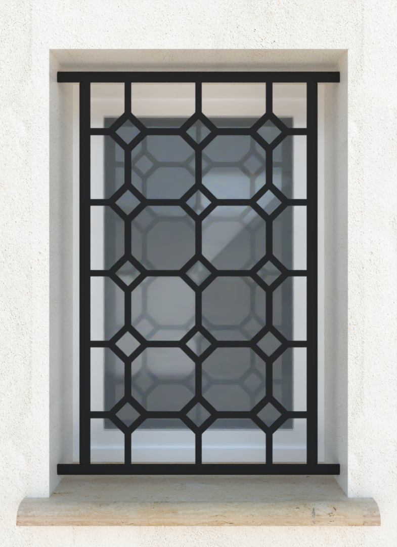 Nid d’abeille - Grille de défense