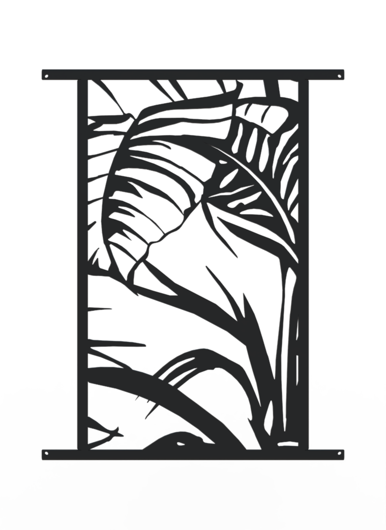 Palmier - Grille de défense