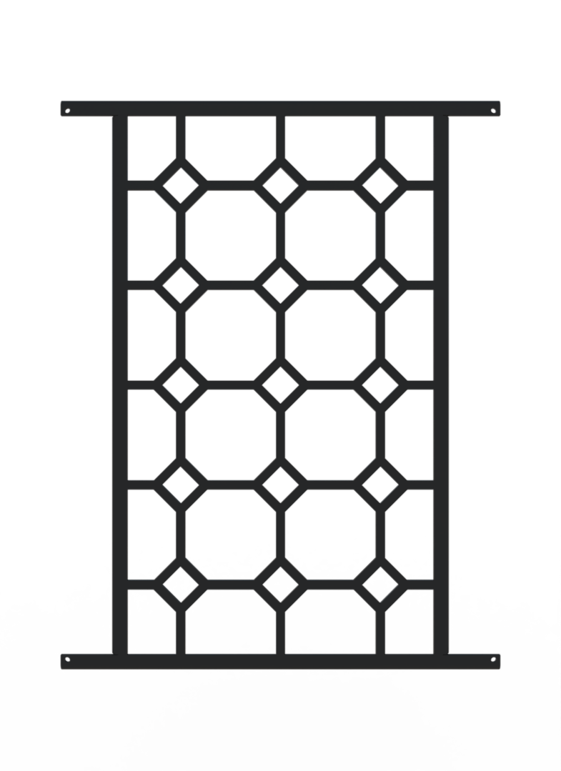 Nid d’abeille - Grille de défense