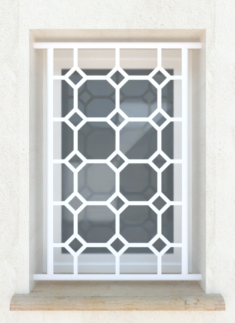 Nid d’abeille - Grille de défense