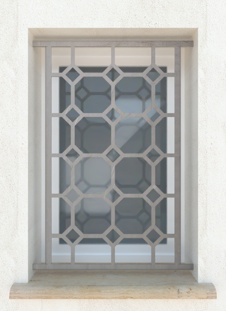 Nid d’abeille - Grille de défense