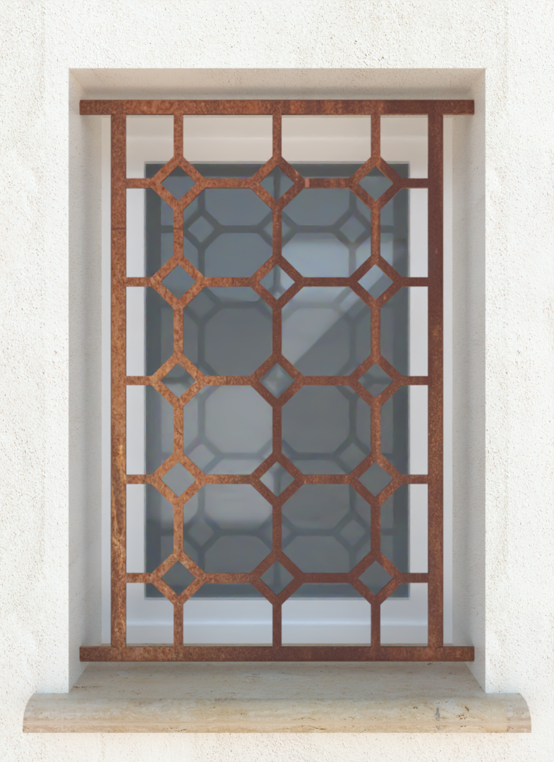 Nid d’abeille - Grille de défense