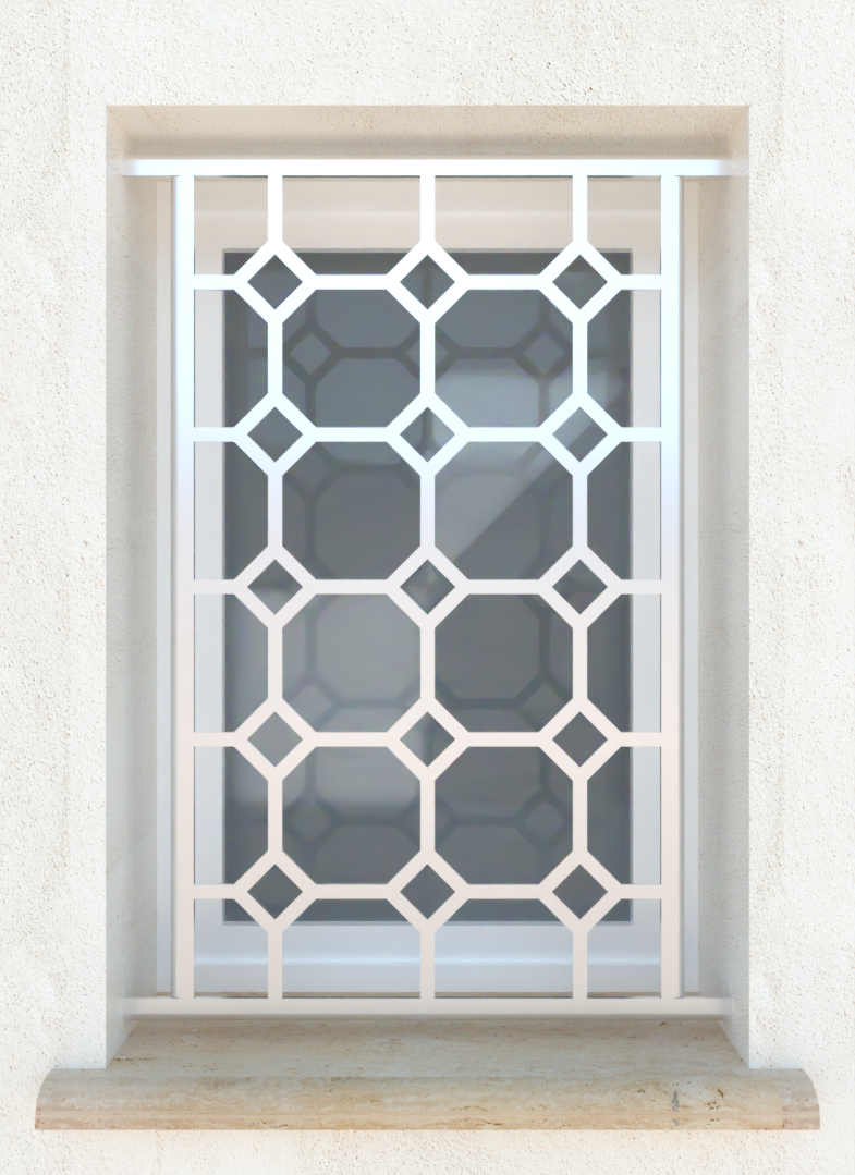 Nid d’abeille - Grille de défense