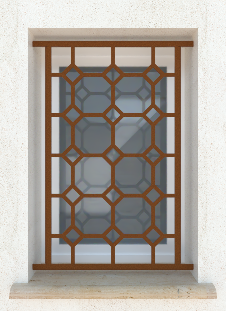 Nid d’abeille - Grille de défense