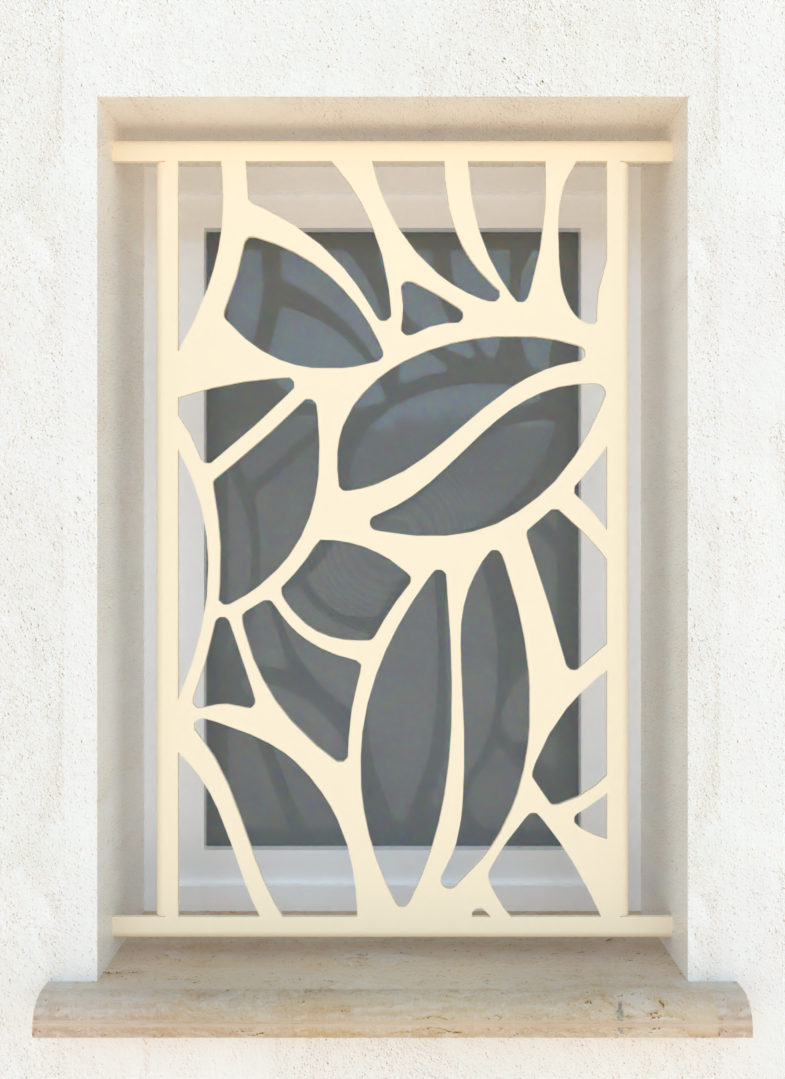 Grain de café - Grille de défense Acier