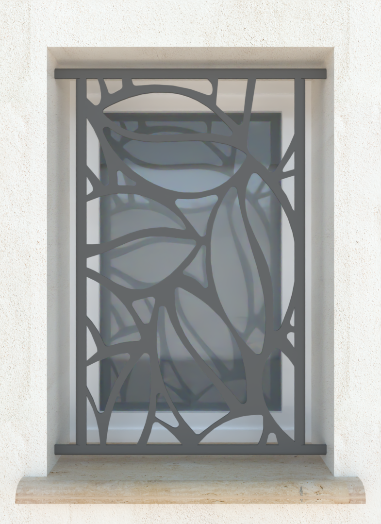 Grain de café - Grille de défense Acier