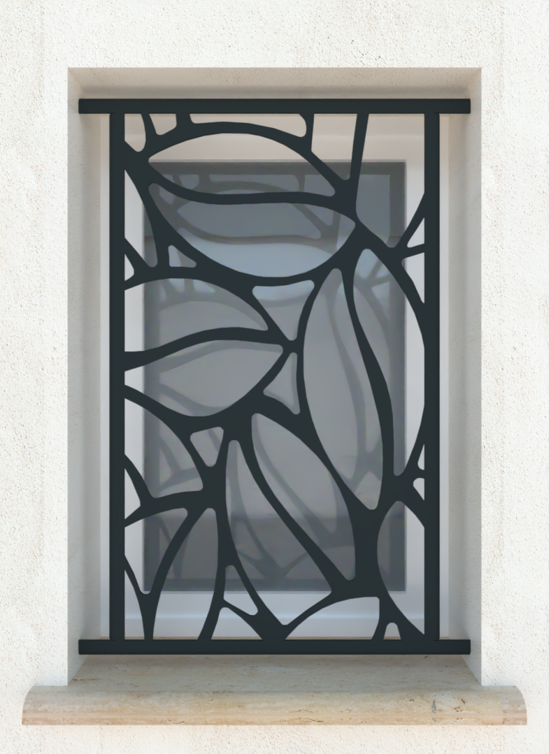 Grain de café - Grille de défense Acier