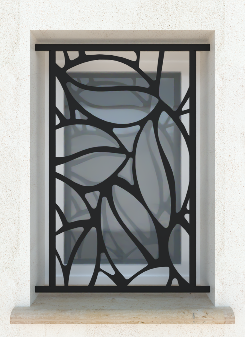 Grain de café - Grille de défense Acier