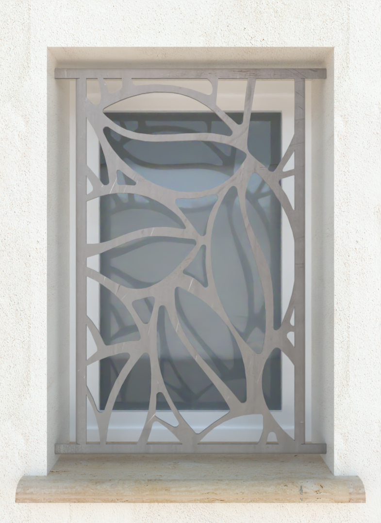 Grain de café - Grille de défense Acier