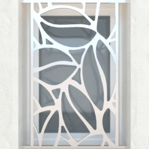 Grain de café - Grille de défense Inox